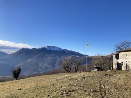 Photo de Marilena Locatelli le long du parcours