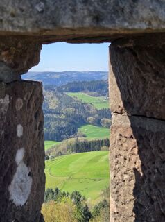 Foto von Christiane Schütz entlang der Tour