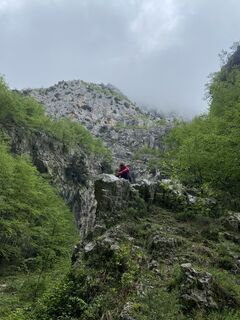 Foto von Arianna Musicco entlang der Tour