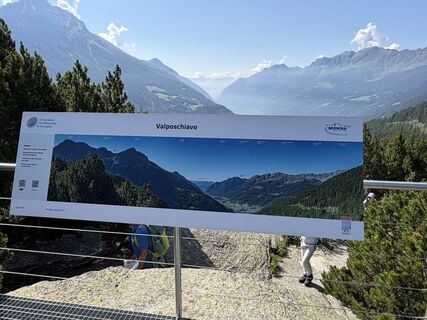 Foto von Astrid entlang der Tour