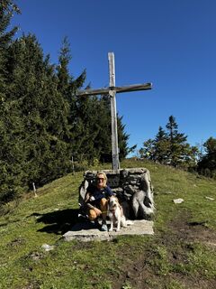Foto von Nina Wolf entlang der Tour
