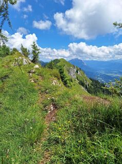 Foto van Dagmar Hofer langs de tour