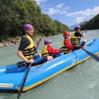 Bootfahren auf der Drau