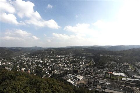 Blick vom Remmelsberg auf Werdohl