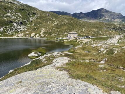 Photo de Marilena Locatelli le long du parcours