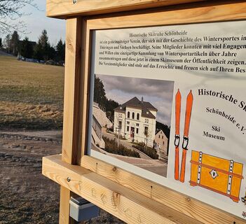Wanderweg Historische Ski Schönheide