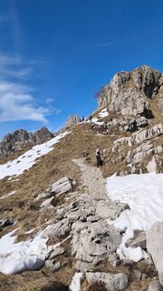 Foto de Niccolò Ratti a lo largo del recorrido