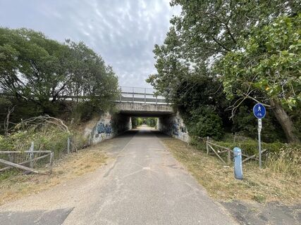 Foto von André Pohlmann entlang der Tour