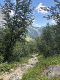 Photo de Ines Köhler le long du parcours