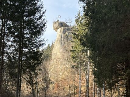 Foto von Norbert Herbig entlang der Tour