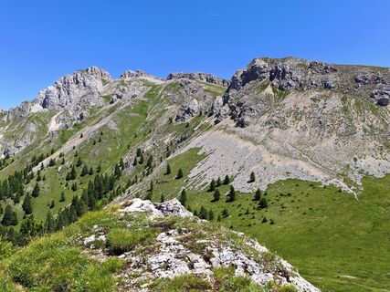 Foto de Lodovica Vecchi a lo largo del recorrido
