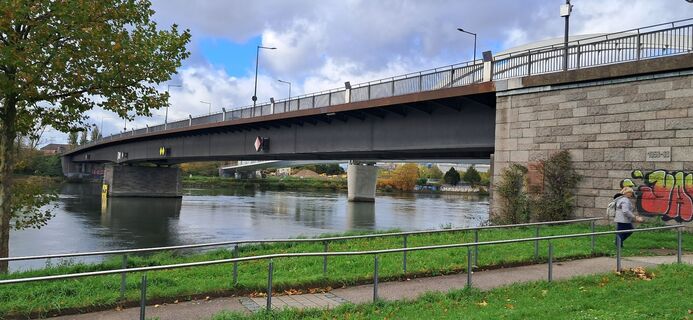 Fotografia z Mária Lovász na trase