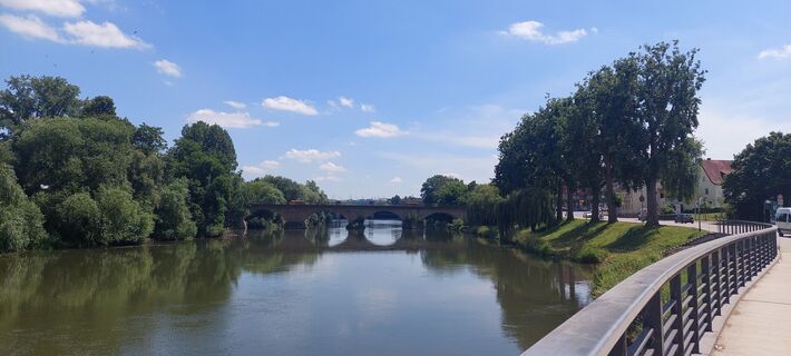 Alte Neckarbrücke in Lauffen