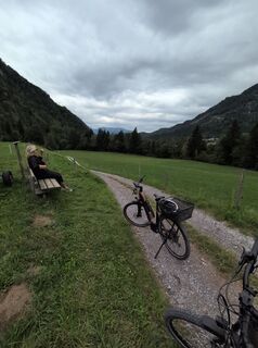 Foto de Peter Strobl a lo largo del recorrido