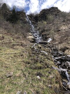 Foto von Natale Maffioletti entlang der Tour
