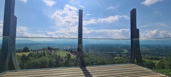 Foto von János Szakál entlang der Tour
