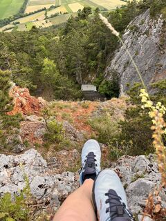 Foto von Marlies Berwein entlang der Tour