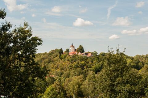 Stöckenburg mit St. Martinskirche in Vellberg