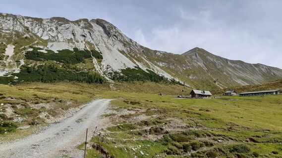 Foto von Brigitte Hain entlang der Tour