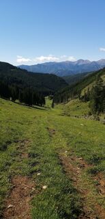 Foto de petra zöchner a lo largo del recorrido