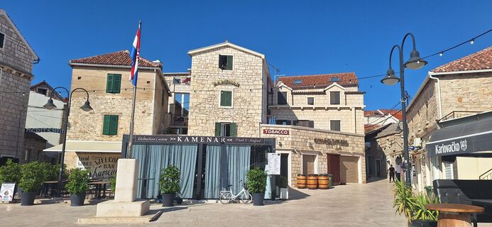 Foto de Katarina Koželj a lo largo del recorrido