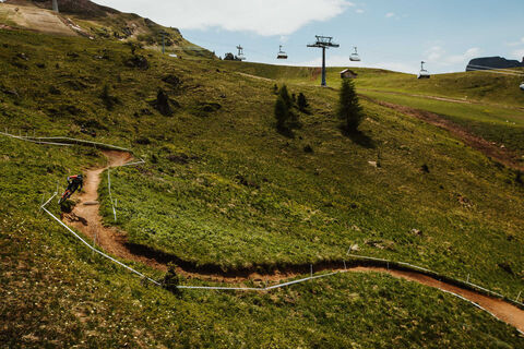 Double-U - Fassa Bike Park Canazei - ©Archivio APT Val di Fassa