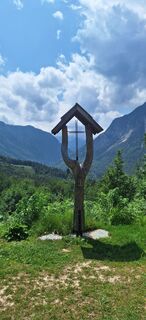 Photo de Carine Suzuki le long du parcours