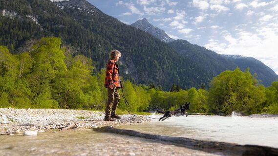 Wanderung an der Leutascher Ache