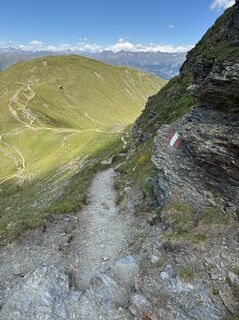 Photo de Martin Gerike le long du parcours