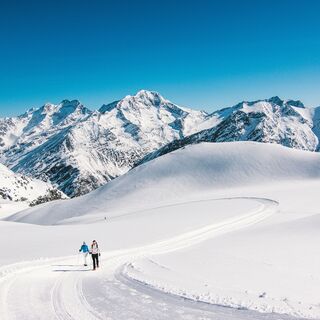 Auf der Winterwanderung im Chessjengebiet