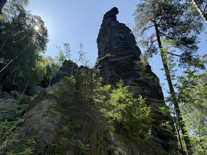 Foto von Norbert Herbig entlang der Tour