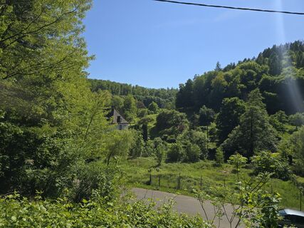 Photo de Michel Kennel le long du parcours