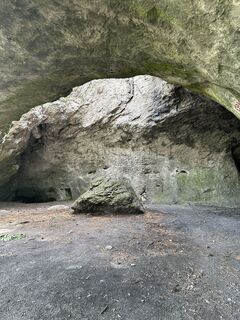 Photo de Georgina Erdős le long du parcours