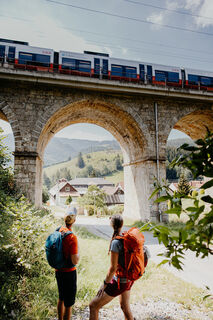 Bahnwanderweg von Semmering bis Mürzzuschlag