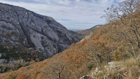 Foto von Štefan Jenko entlang der Tour