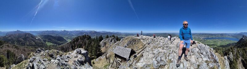 Foto von Gundi Steiner entlang der Tour