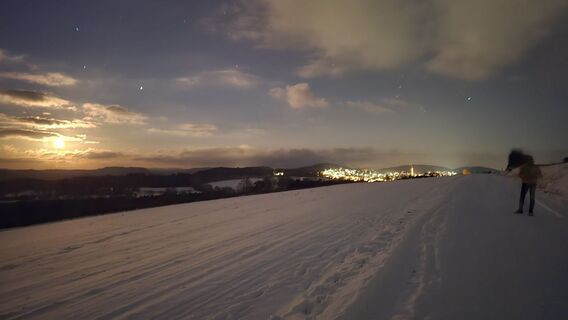 Foto de Katja Senkel a lo largo del recorrido