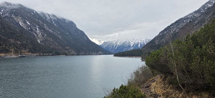 Foto von Juri Herre & Rocky entlang der Tour