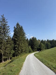 Photo de Lukas Eisner le long du parcours