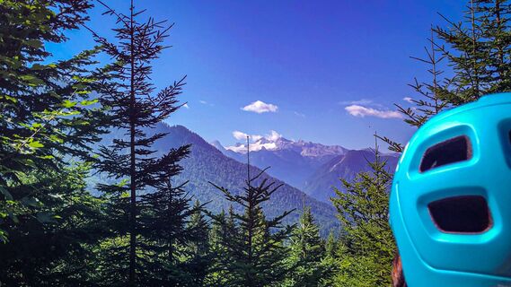 Blick auf den Dachsteingletscher