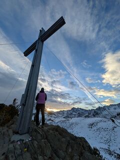 Photo de Martin Glaser le long du parcours