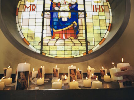 Kapelle im Innenhof der Wallfahrtskirche