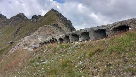 Photo de Silvano Manzoni le long du parcours