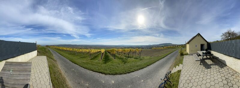 Foto von Adrian Coroi entlang der Tour