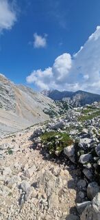 Foto von Magda entlang der Tour
