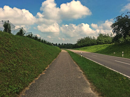 Radweg nach Renchen-Ulm