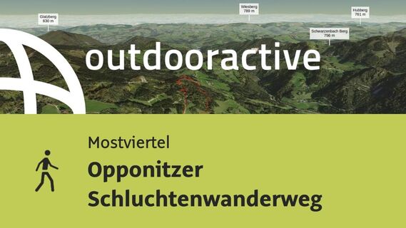 Wanderung im Mostviertel: Opponitzer Schluchtenwanderweg