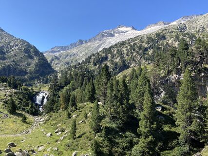 Fotografia z Gisela Walz na trase