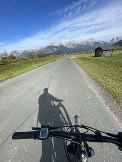 Photo de Harry Hinterplattner le long du parcours