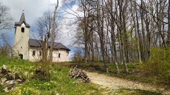 Photo de Ines Velicki le long du parcours
